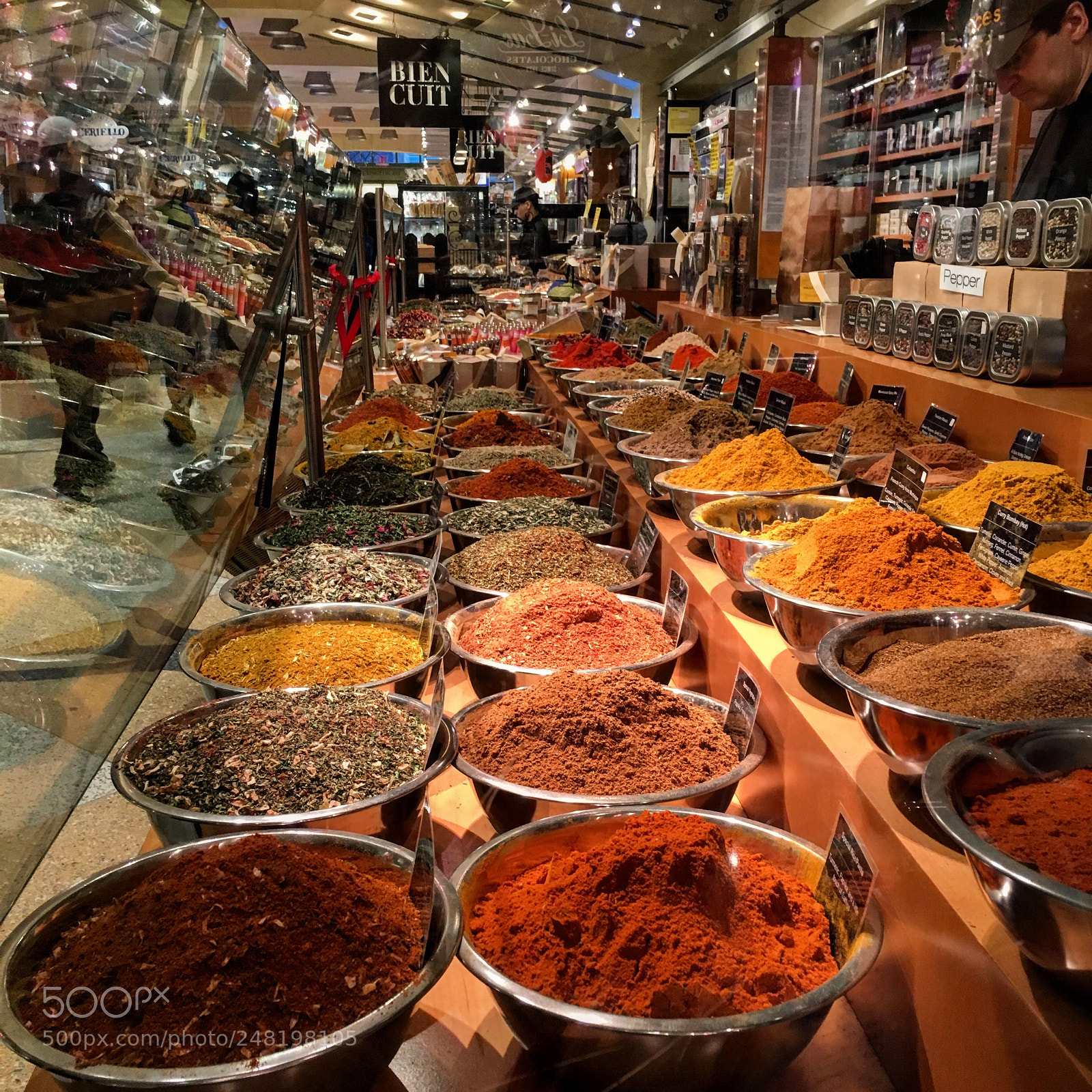 Apple iPhone 6s sample photo. Grand central market, nyc photography