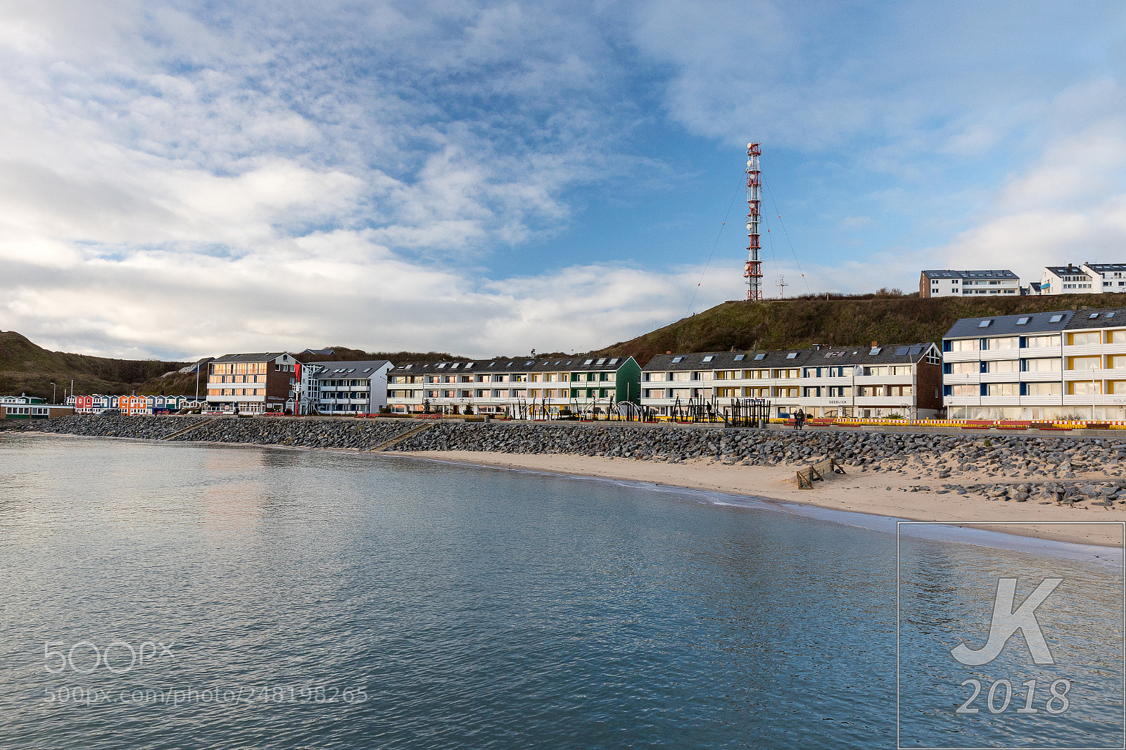 Canon EOS 7D Mark II sample photo. Heligoland winter - postcard photography