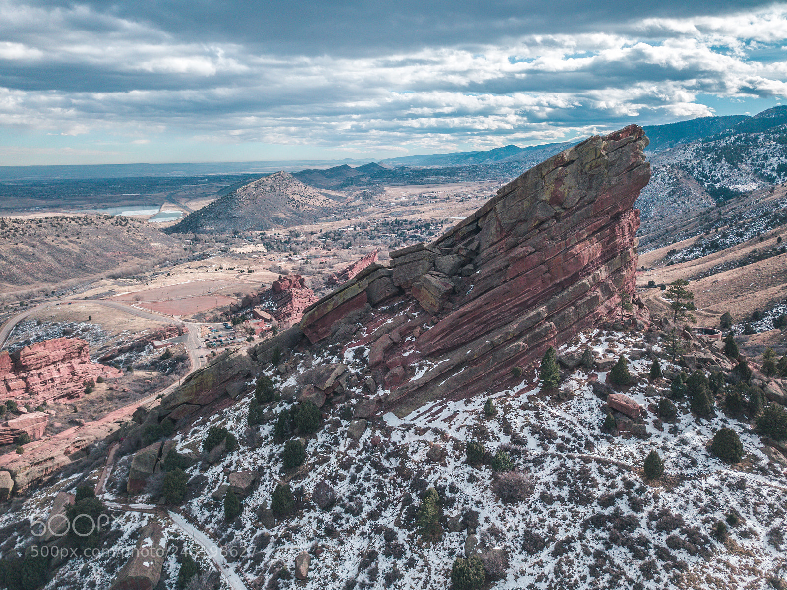 DJI FC220 sample photo. Pride rock photography