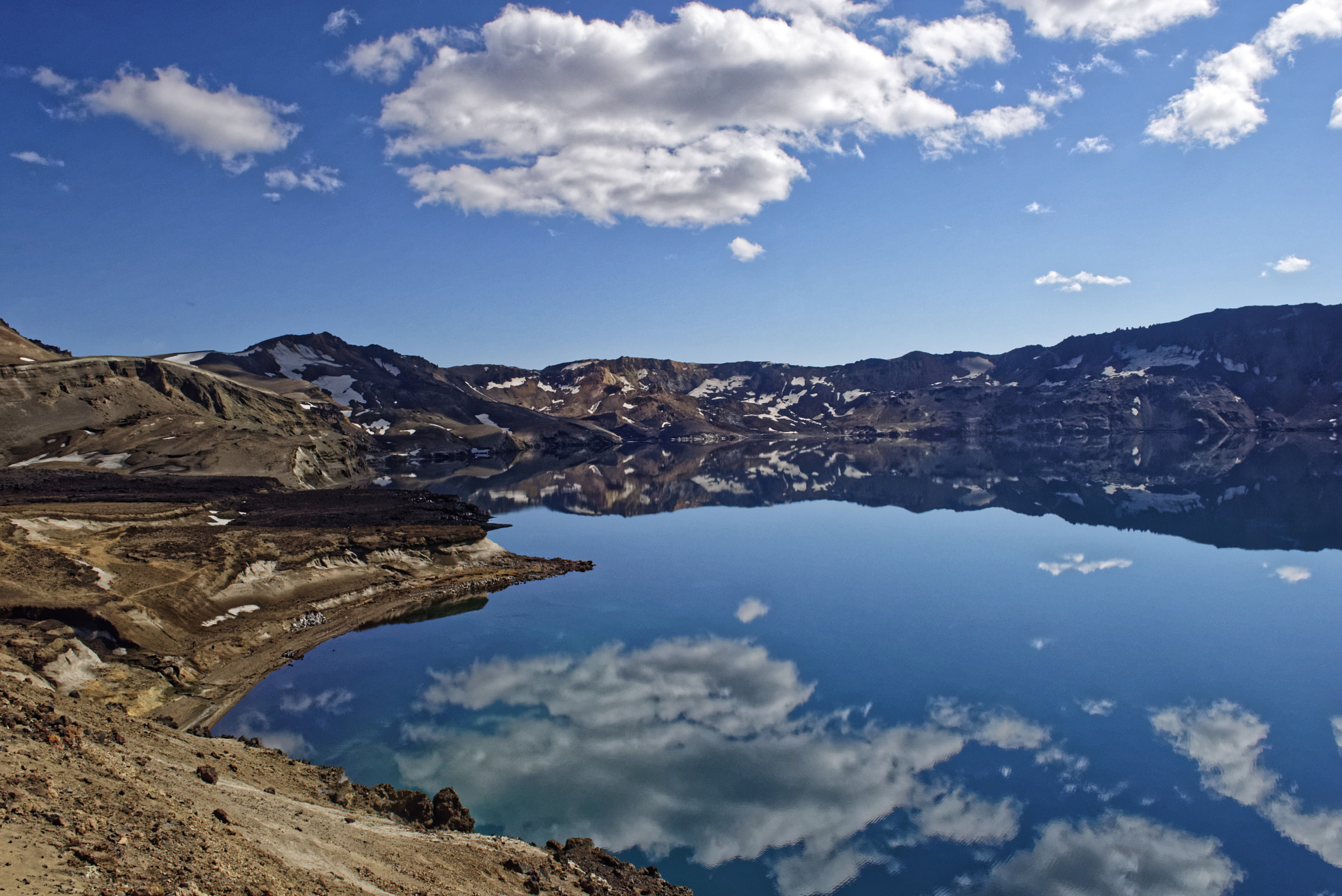 Nikon D810 sample photo. The lake oskjuvatn in the highlands of iceland. photography