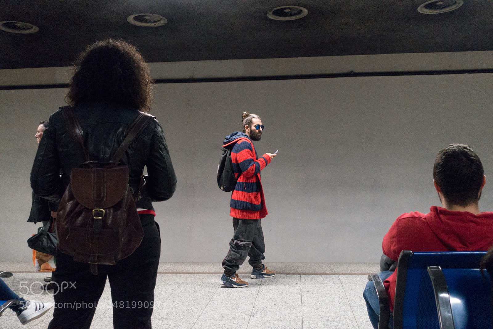 Sony Cyber-shot DSC-RX100 III sample photo. Train station fashion photography