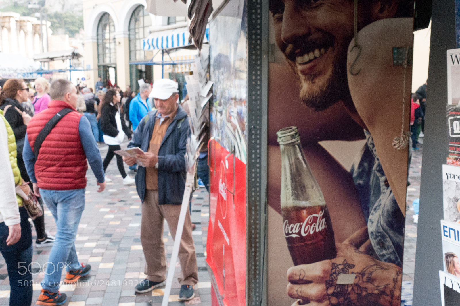 Sony Cyber-shot DSC-RX100 III sample photo. People in athens photography