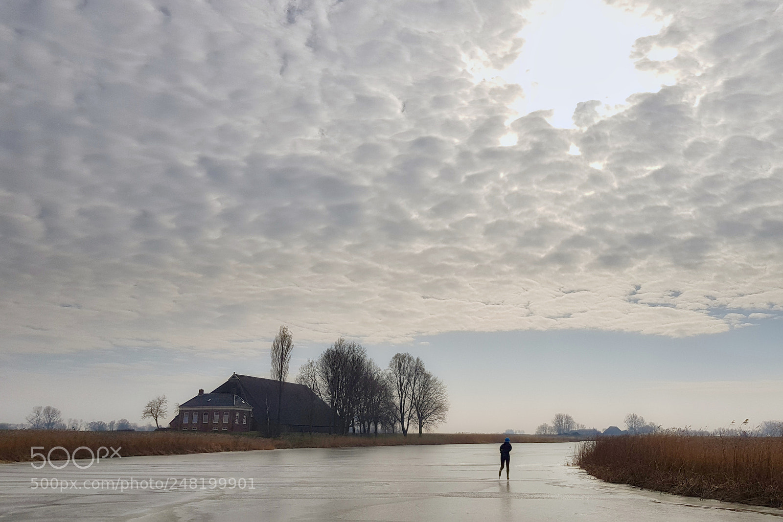Samsung Galaxy S8+ sample photo. Schaatsen op reitdiep photography