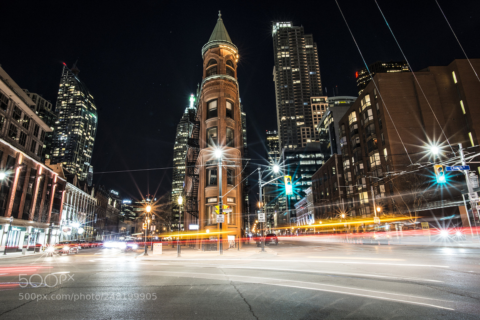 Nikon D610 sample photo. Flatiron building toronto photography