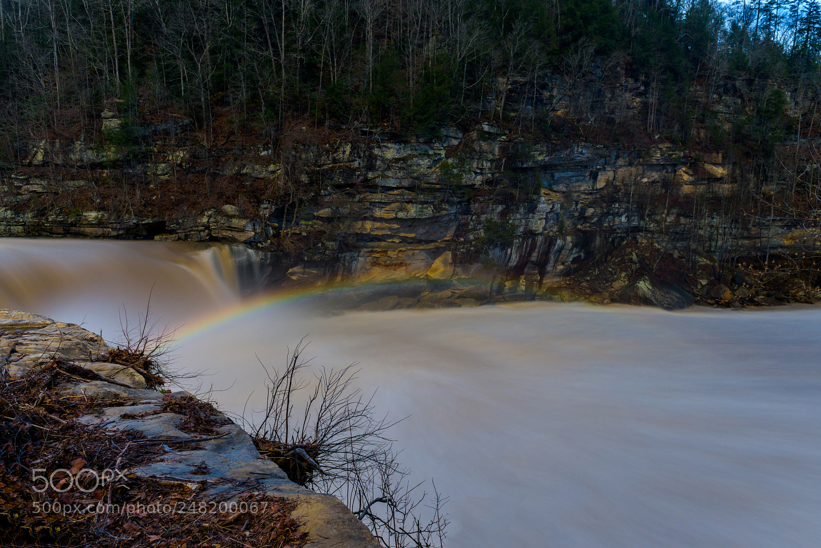Nikon D810 sample photo. Cumberland falls moonbow photography