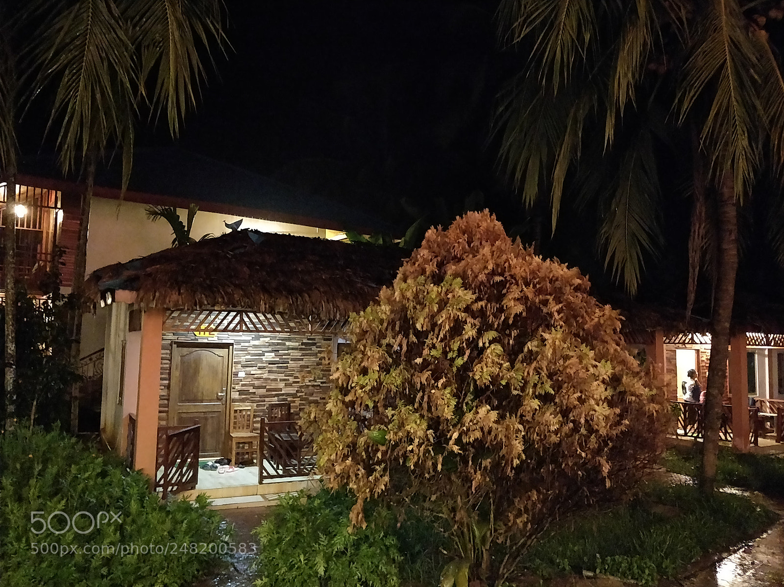 OnePlus 5T sample photo. Hut in a tropical photography