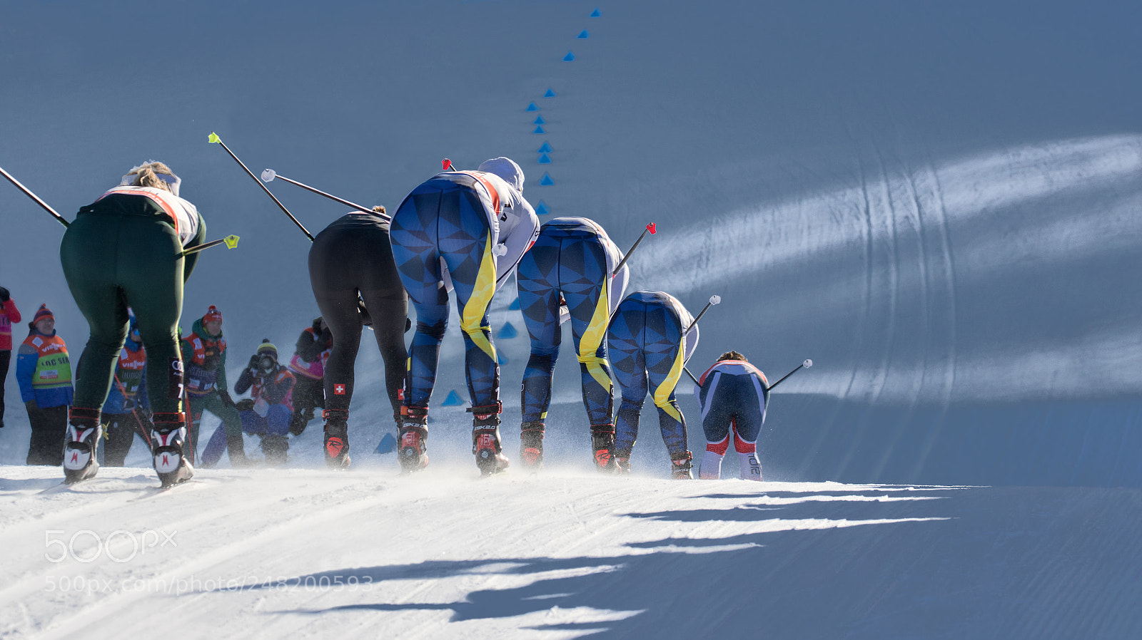 Canon EOS 7D Mark II sample photo. Lahti ski games-cross-country-ladies sprint photography