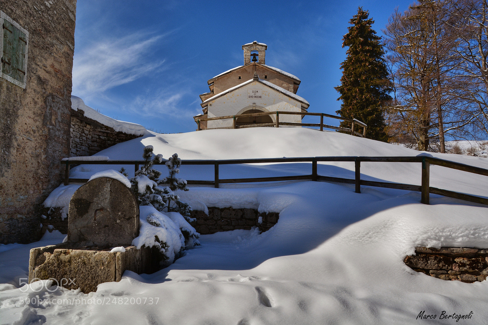 Nikon D5200 sample photo. Mountain church photography