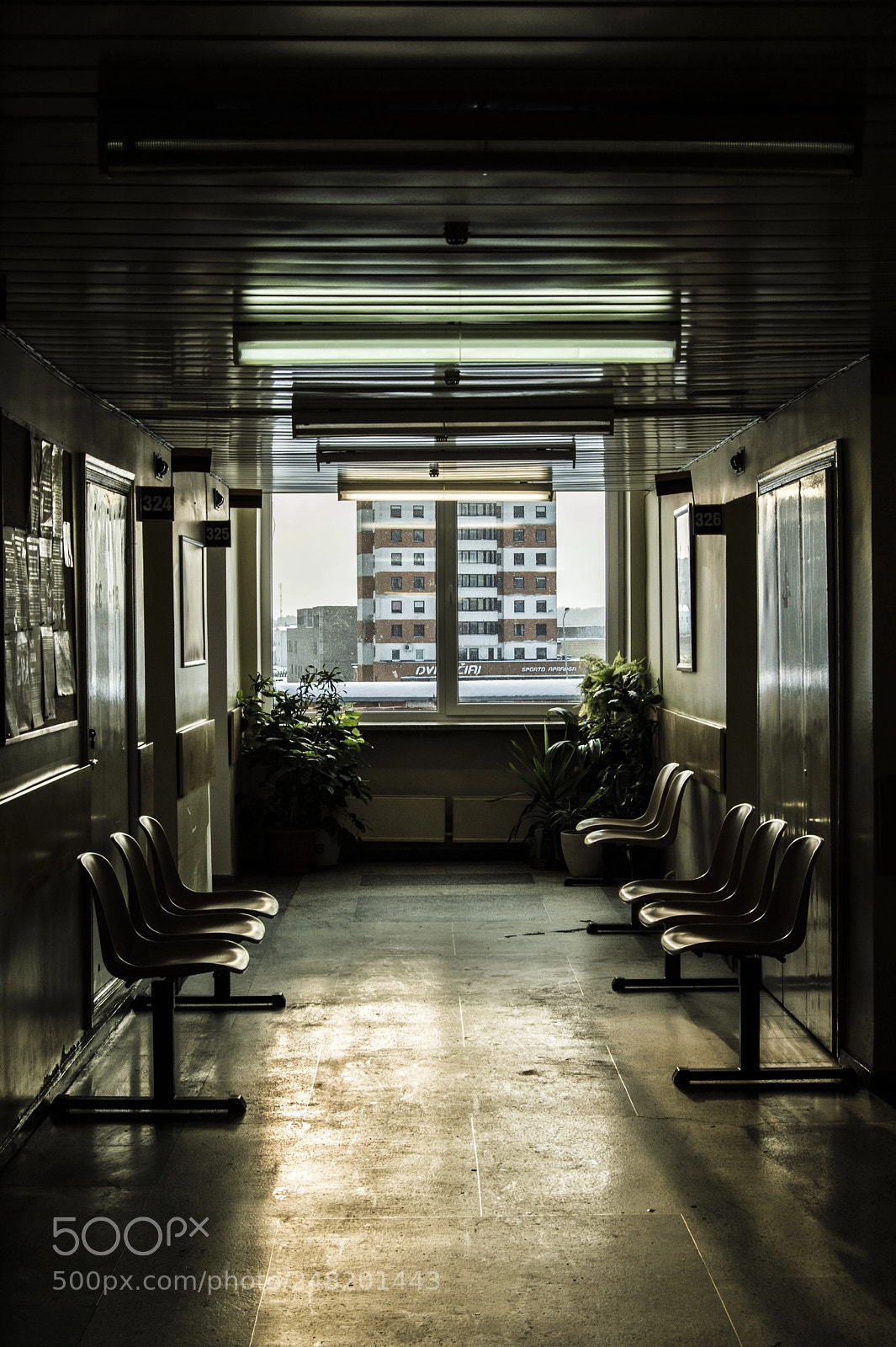 Nikon D3200 sample photo. In the hospital photography