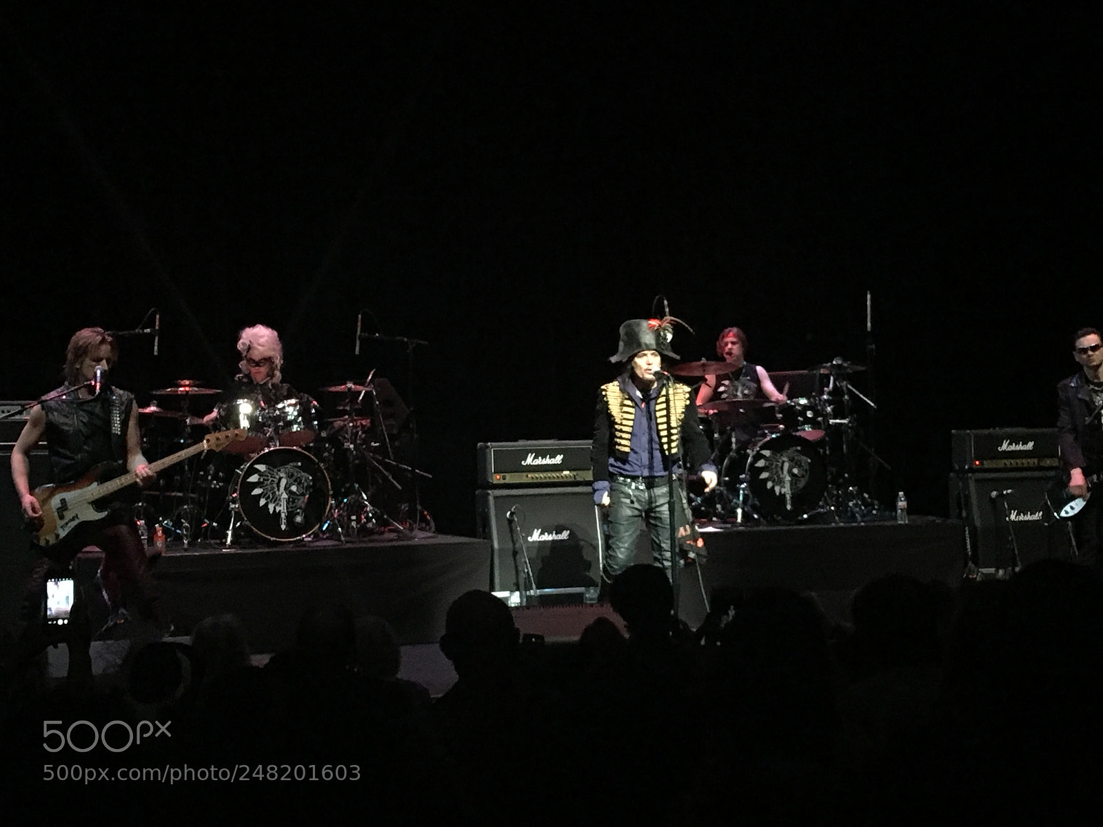 Apple iPhone 6s Plus sample photo. Adam ant concert photography