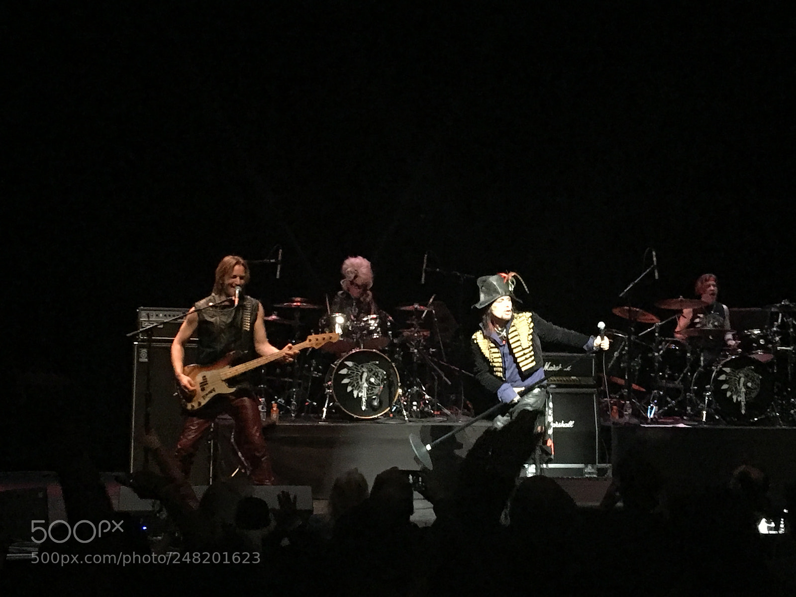 Apple iPhone 6s Plus sample photo. Adam ant concert photography