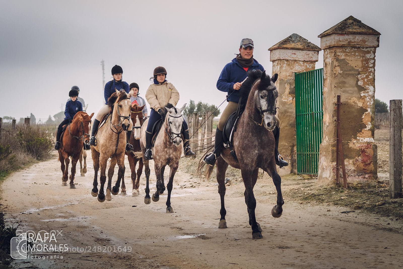 Canon EOS 7D sample photo. Ruta a caballo por photography