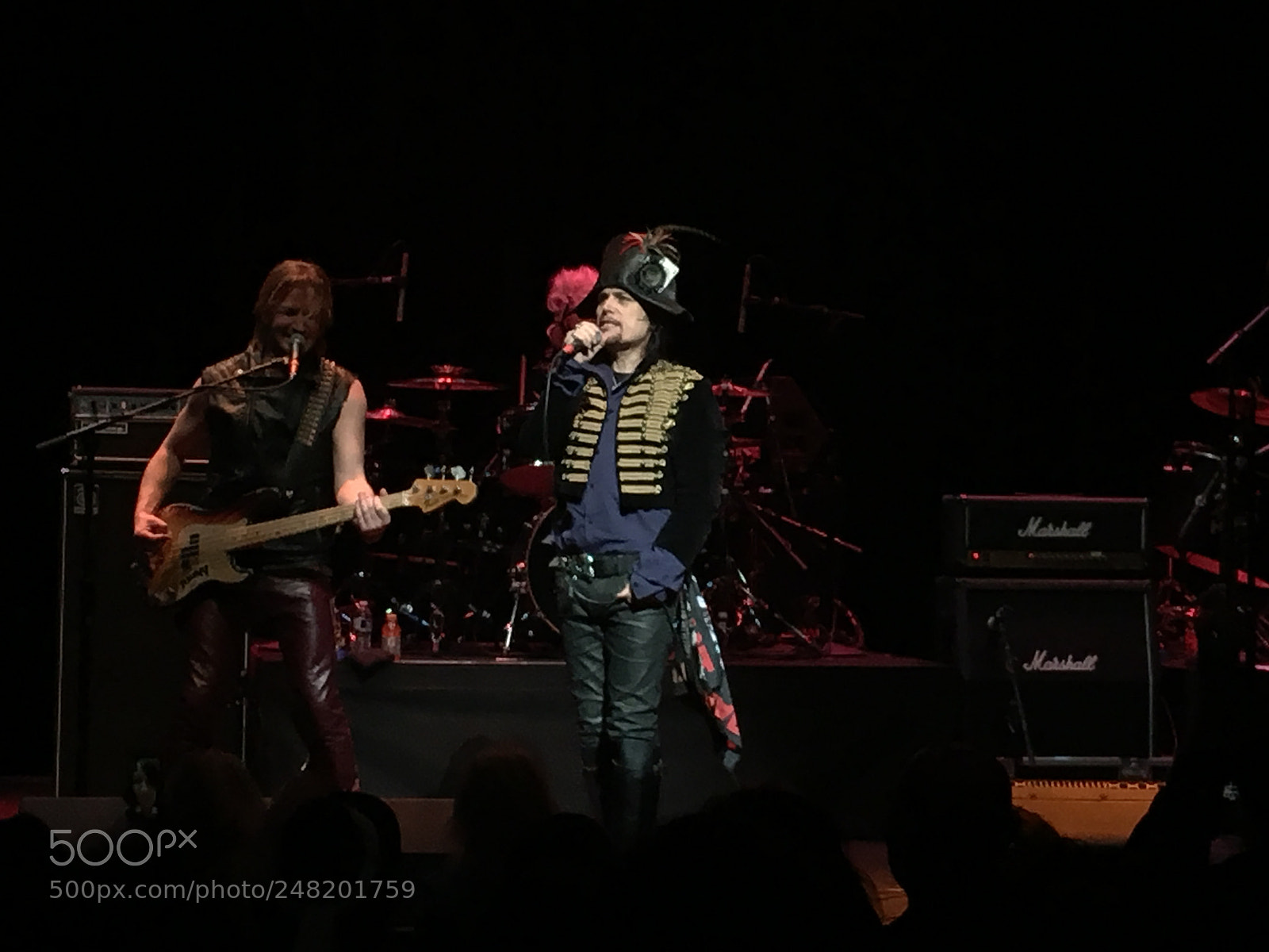Apple iPhone 6s Plus sample photo. Adam ant concert photography