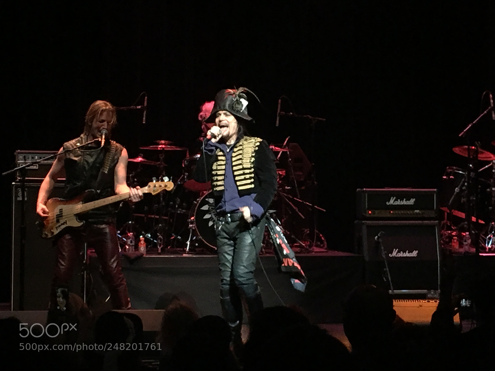 Apple iPhone 6s Plus sample photo. Adam ant concert photography