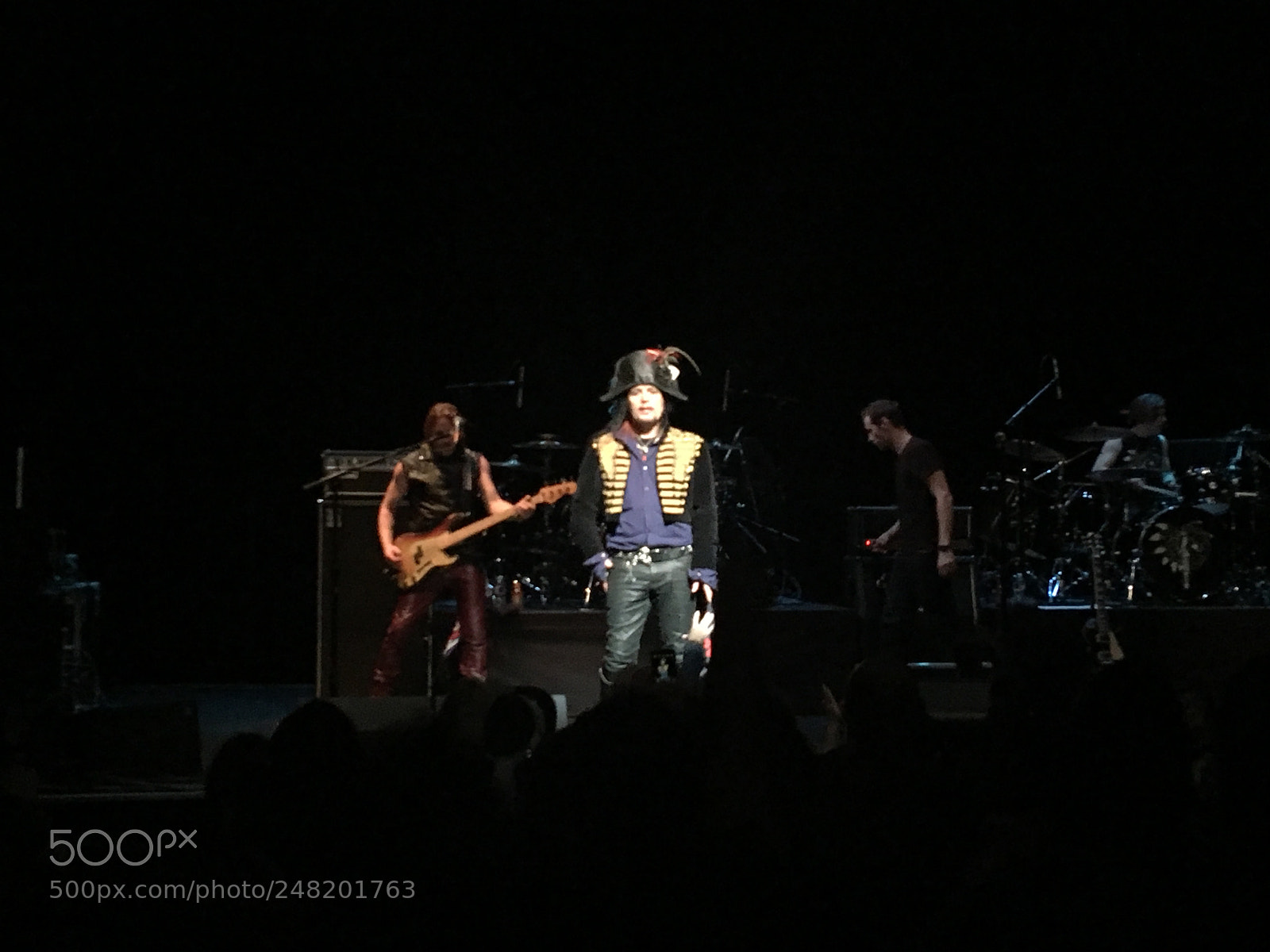 Apple iPhone 6s Plus sample photo. Adam ant concert photography
