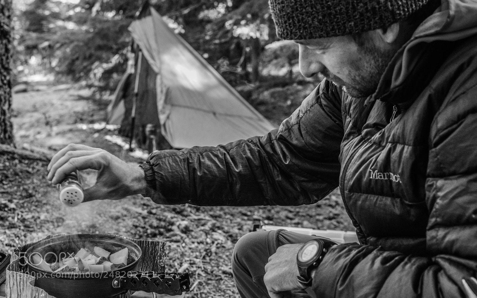 Nikon D5300 sample photo. Camp breakfast photography
