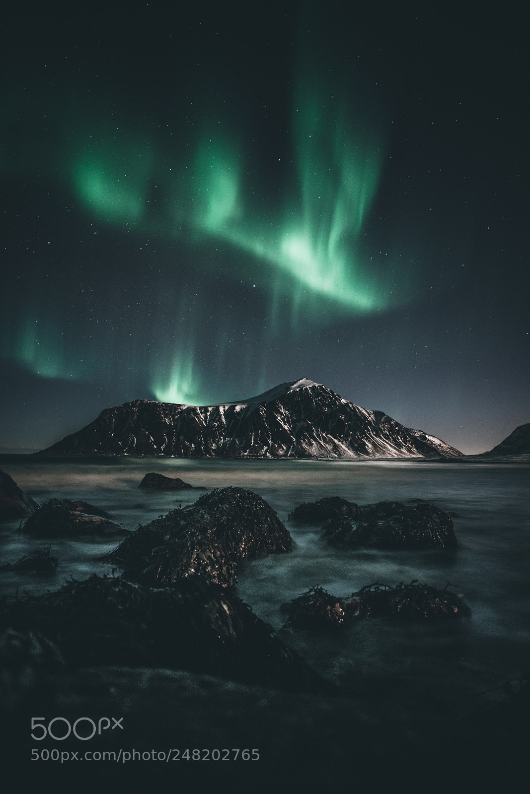 Sony a7R III sample photo. Aurora night photography