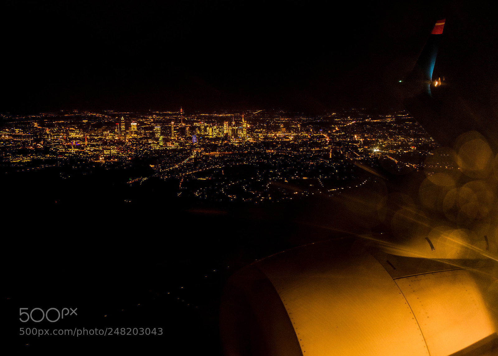 Nikon D610 sample photo. Frankfurt from above photography