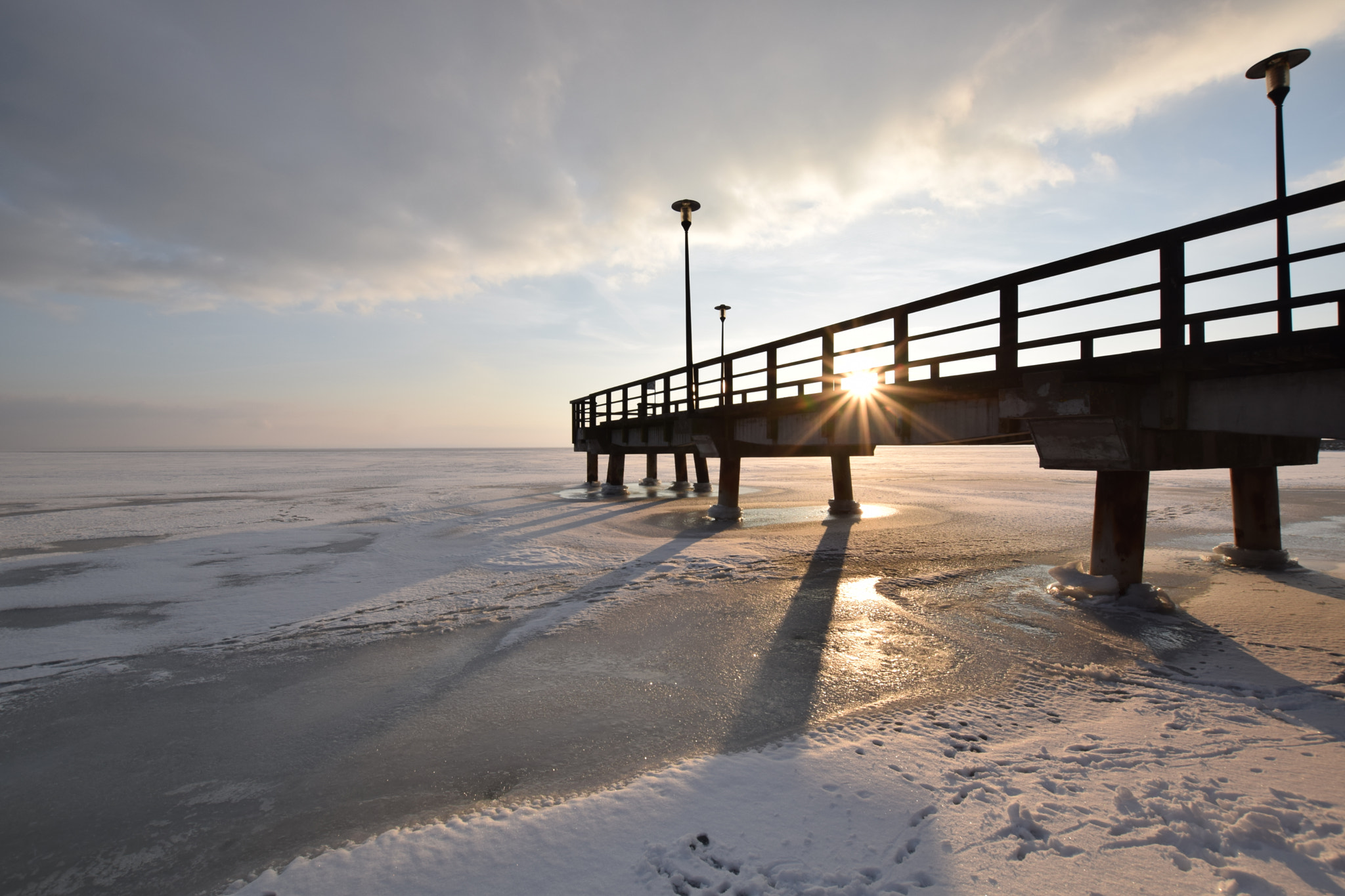 Nikon D5300 + Sigma 10-20mm F3.5 EX DC HSM sample photo. Sunset in kuźnica. hel peninsula. baltic sea. photography