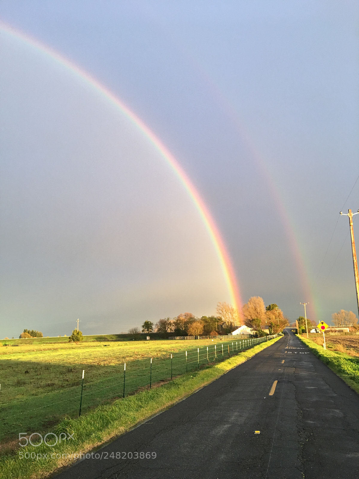 Apple iPhone 6s Plus sample photo. Double rainbow rd photography