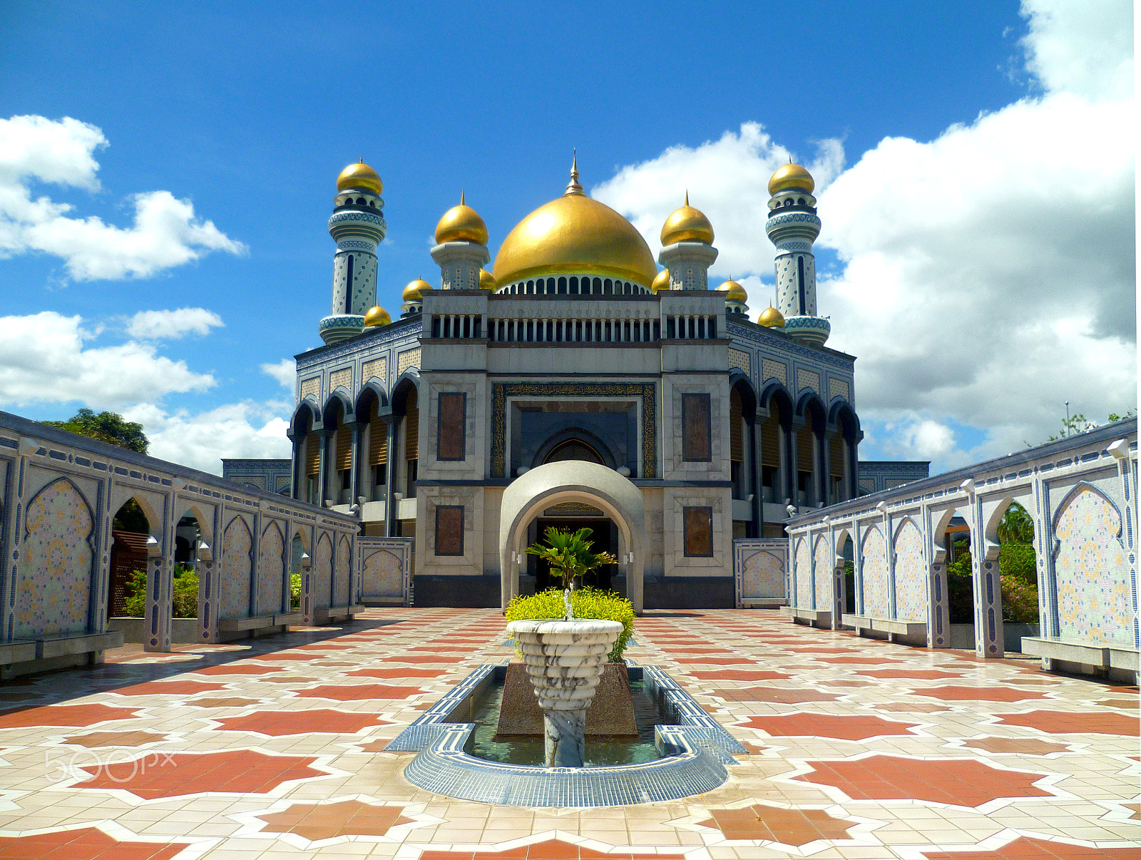 Panasonic DMC-FS11 sample photo. Jame'asr hassanil bolkiah mosque in brunei photography