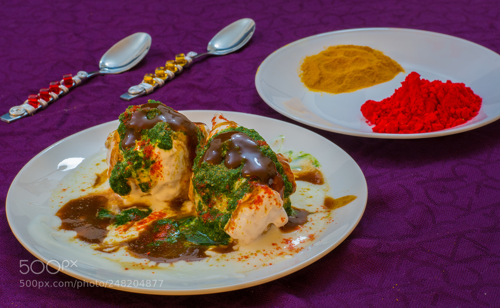 Nikon D5200 sample photo. Indian cuisine- holi festival photography
