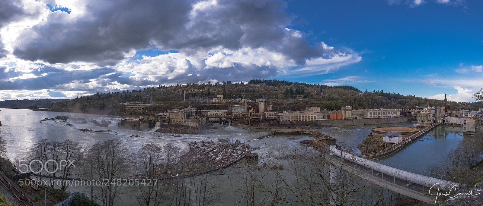 Fujifilm X-T1 sample photo. Willamette falls, oregon city photography