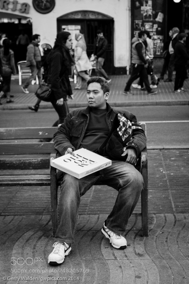 Fujifilm X-Pro1 sample photo. Armani man photography