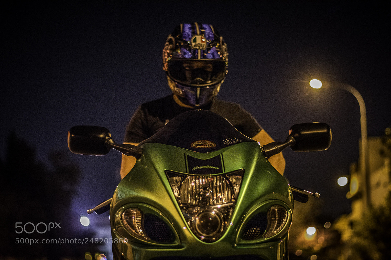 Nikon D5200 sample photo. The biker photography