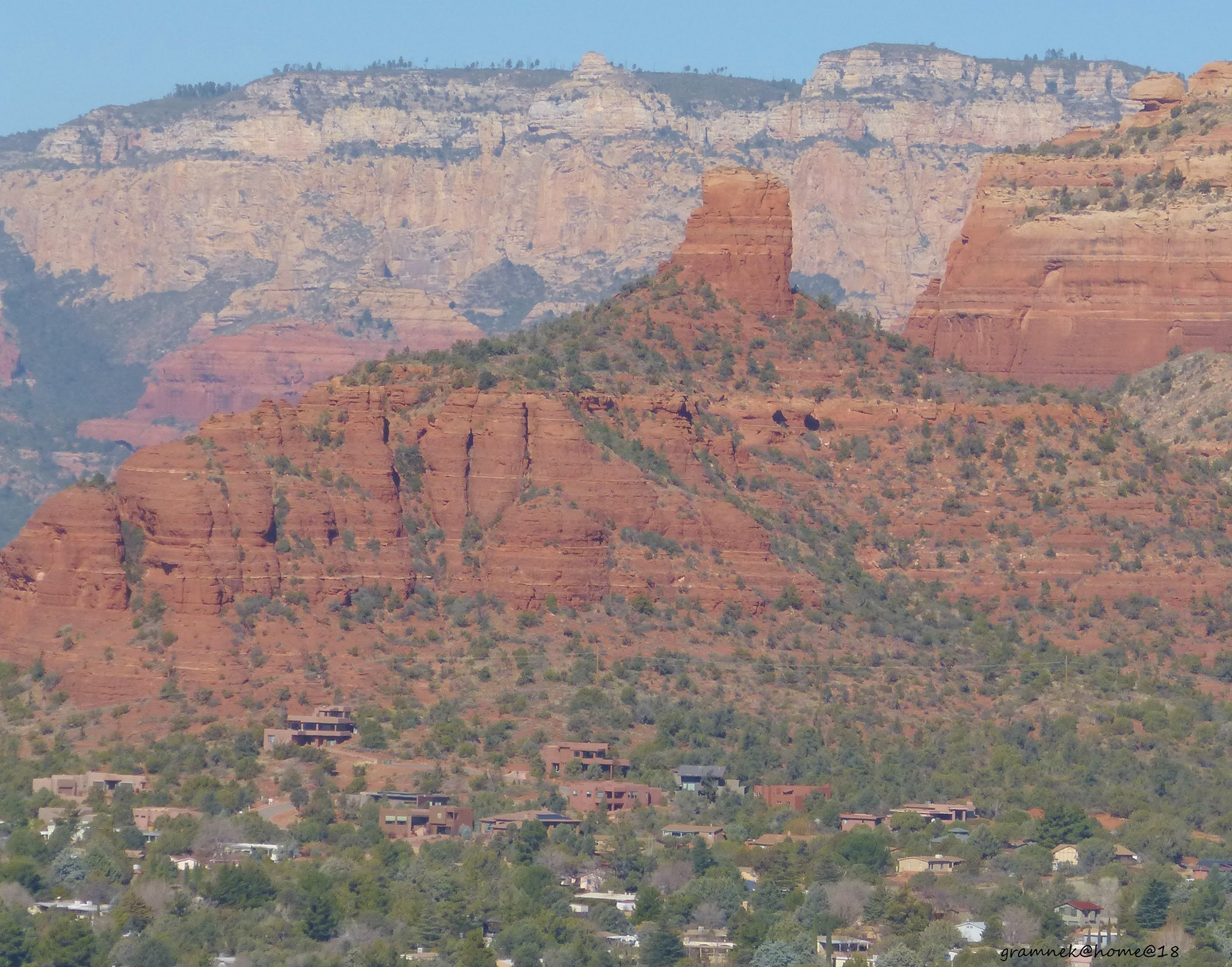 Panasonic Lumix DMC-FZ60 (Lumix DMC-FZ62) sample photo. Chimney rock photography