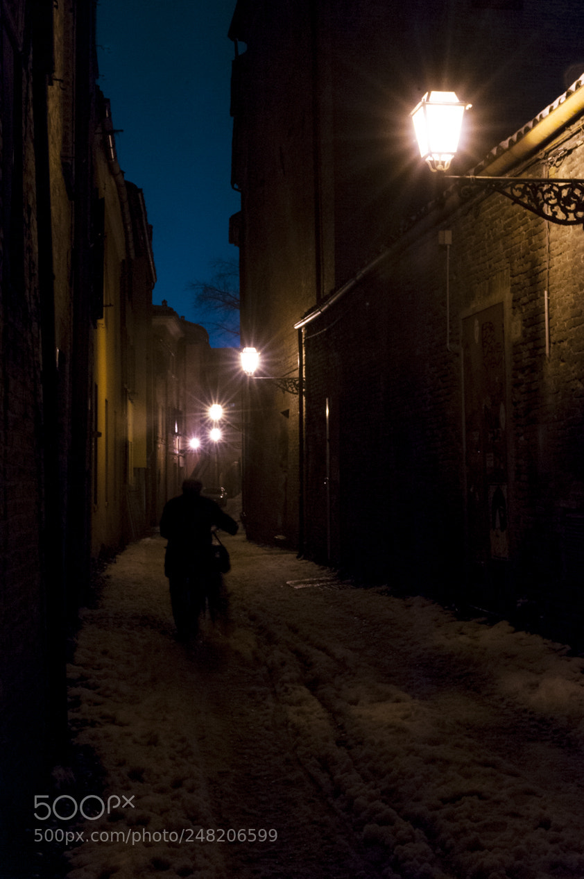 Nikon D700 sample photo. Ferrara snowtime photography