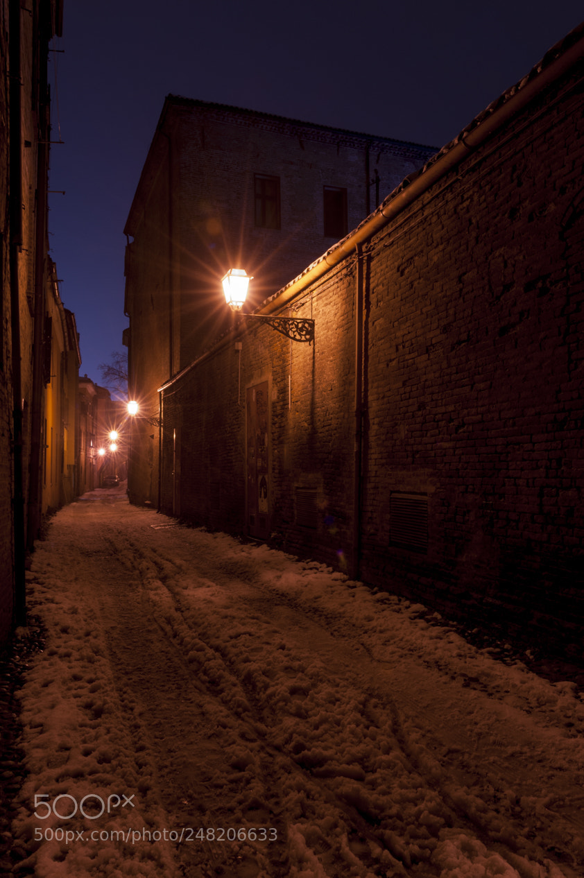 Nikon D700 sample photo. Ferrara snowtime photography