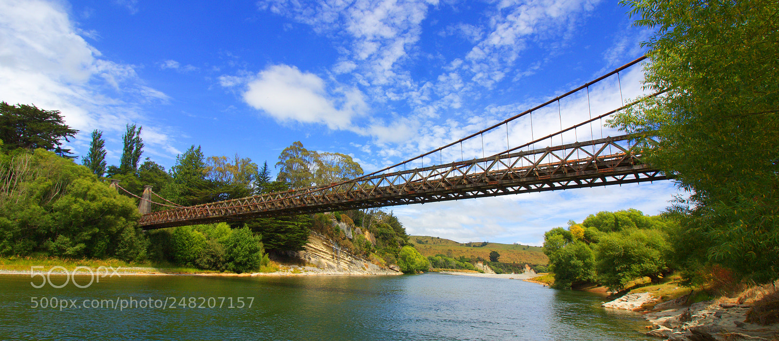 Canon EOS 1300D (EOS Rebel T6 / EOS Kiss X80) sample photo. Waiau river bridge photography