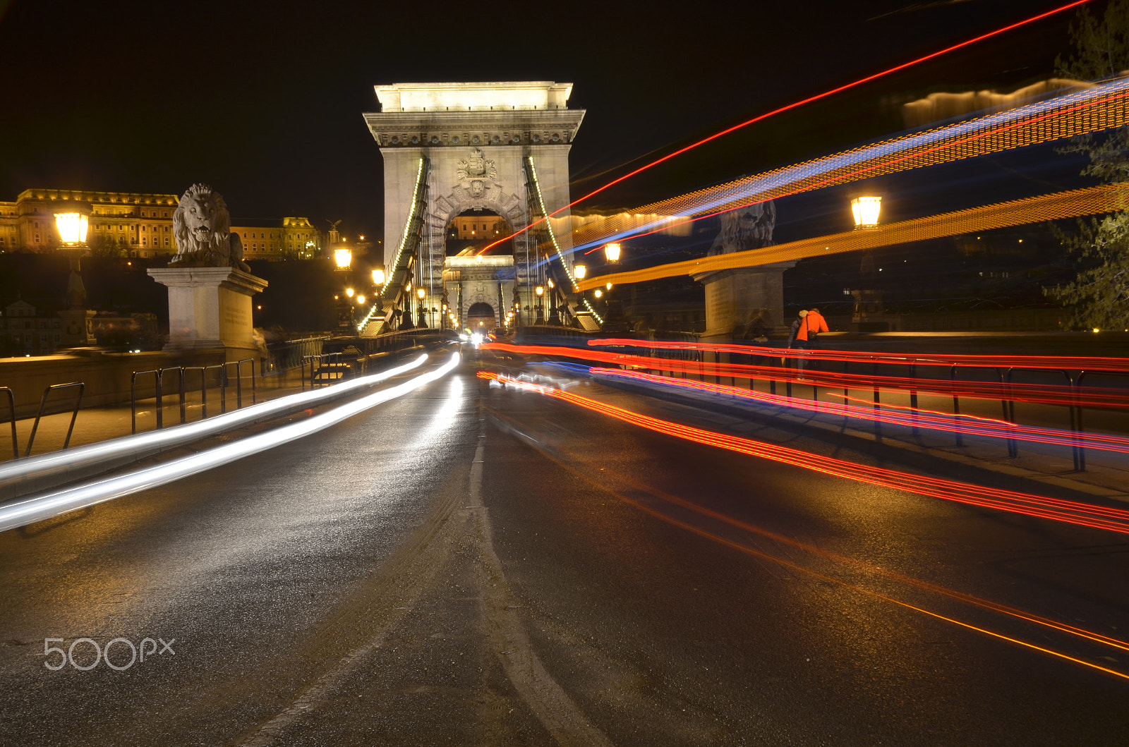 Sigma 18-200mm F3.5-6.3 II DC OS HSM sample photo. Speeding vehicles on charles bridge photography