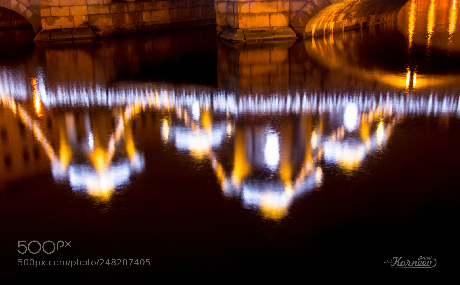 Nikon D5200 sample photo. Reflection of bridge photography