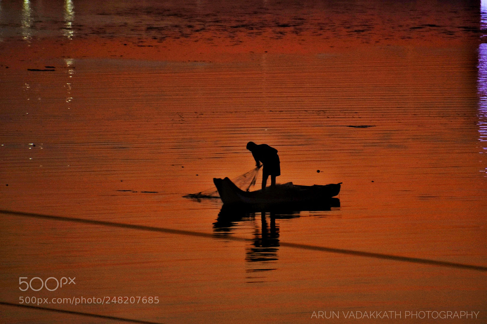 Nikon D3400 sample photo. Late evening fishing photography