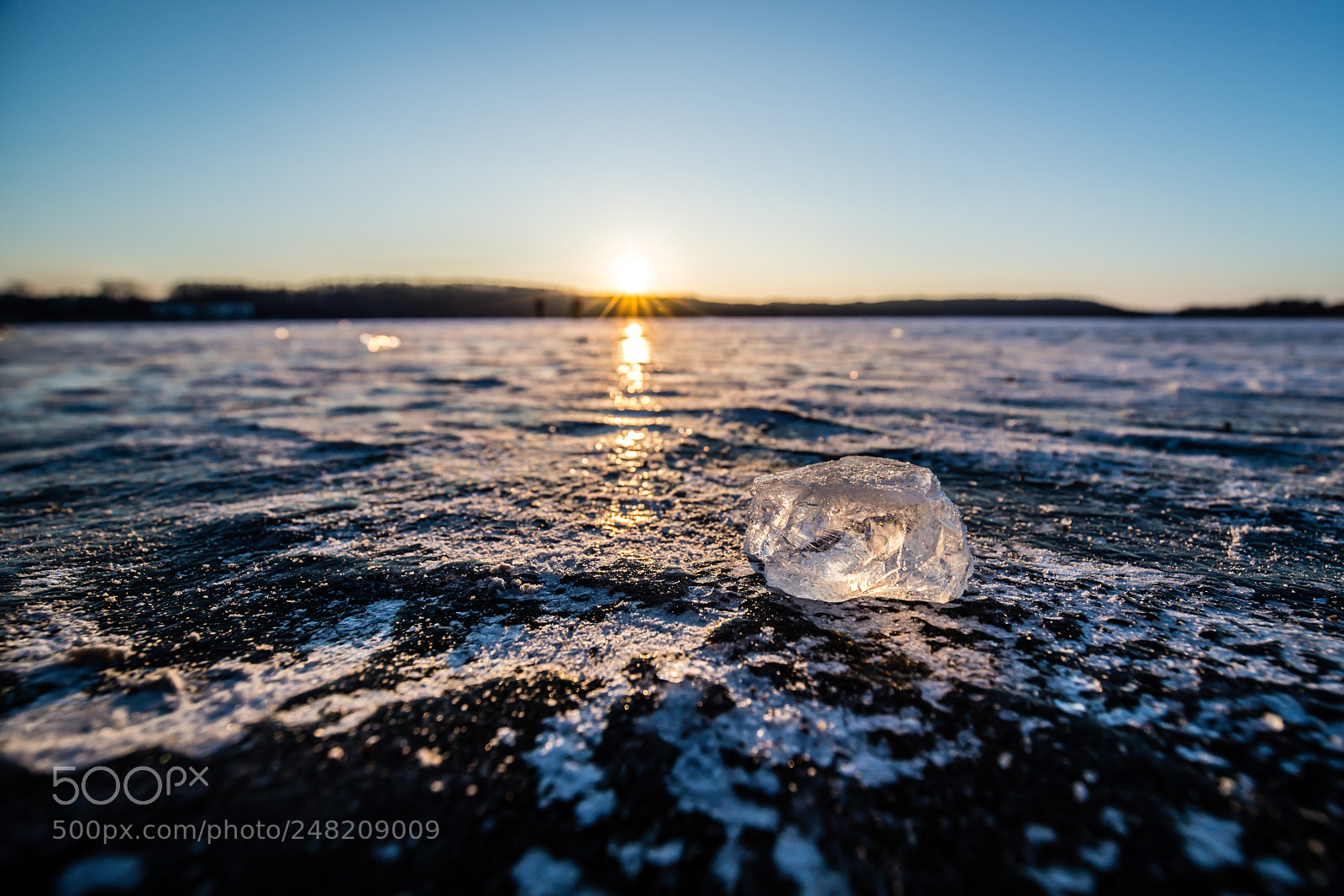 Canon EOS 6D Mark II sample photo. Frozen lake photography