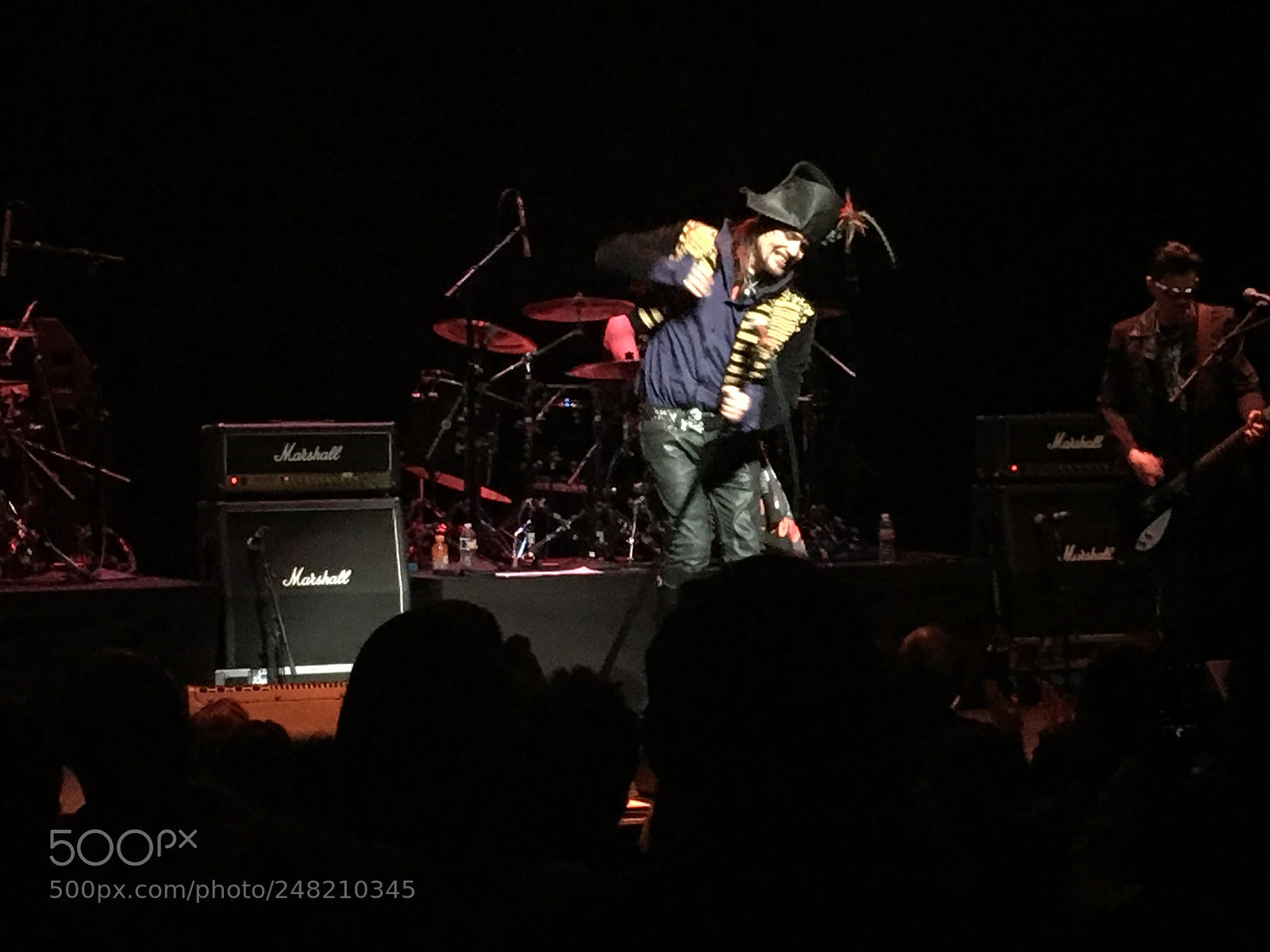 Apple iPhone 6s Plus sample photo. Adam ant concert photography