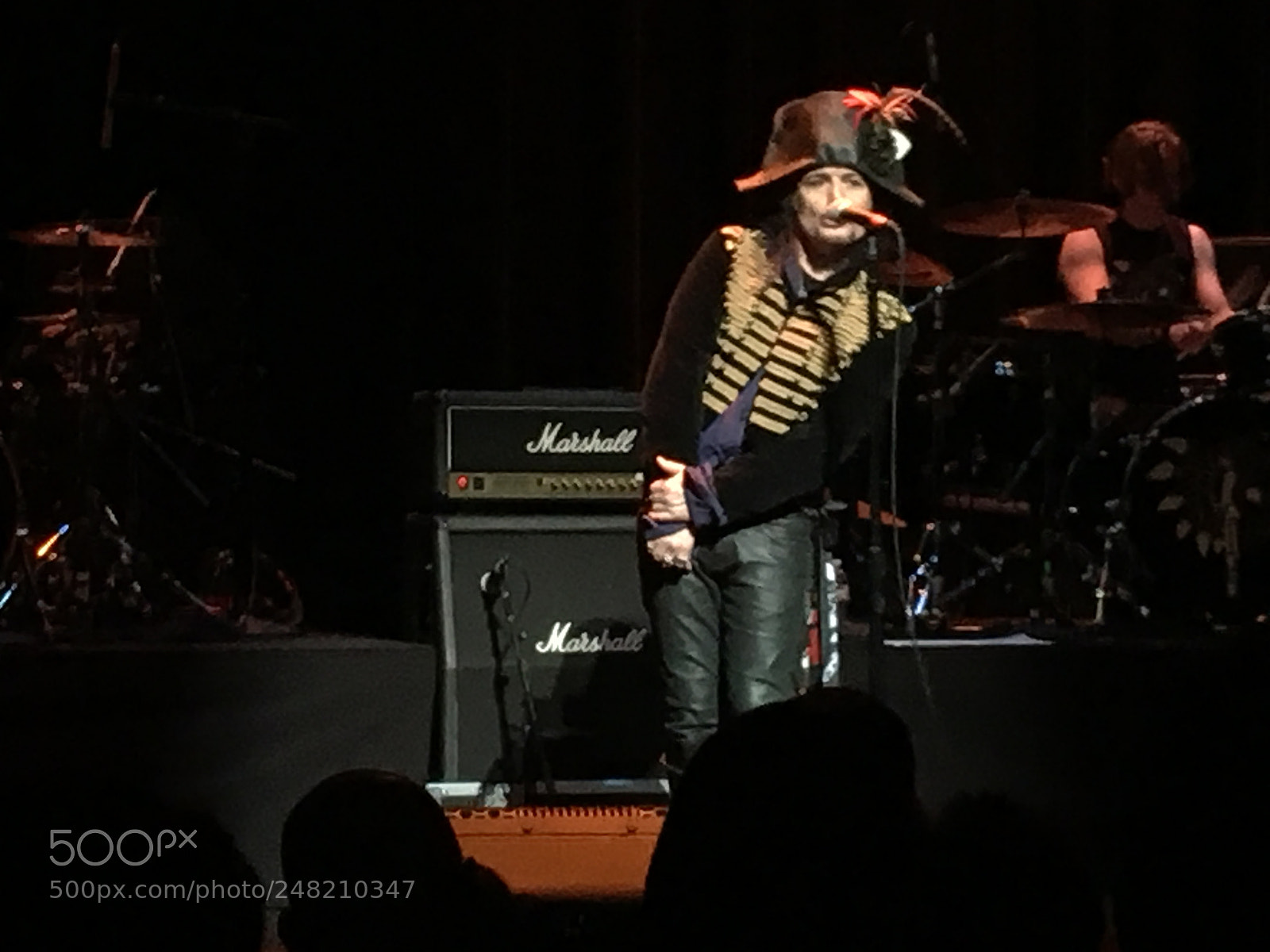 Apple iPhone 6s Plus sample photo. Adam ant concert photography