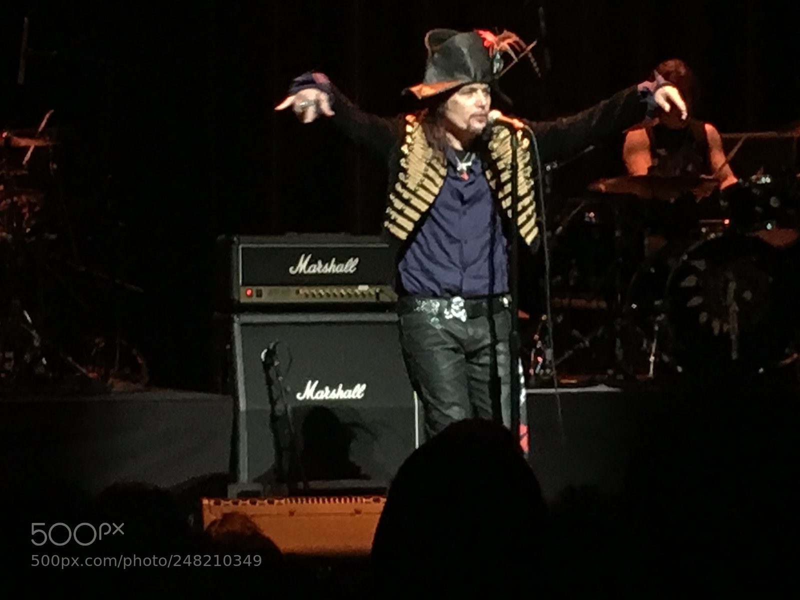 Apple iPhone 6s Plus sample photo. Adam ant concert photography
