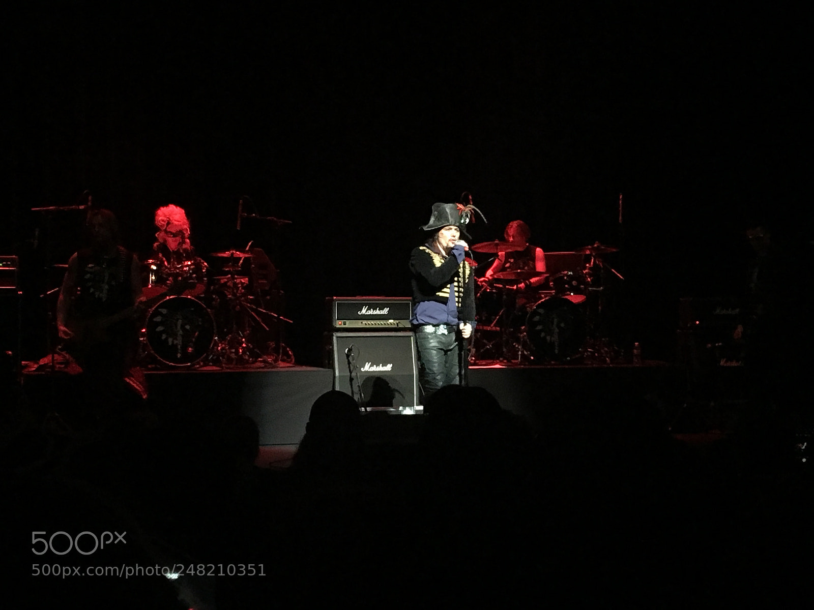 Apple iPhone 6s Plus sample photo. Adam ant concert photography