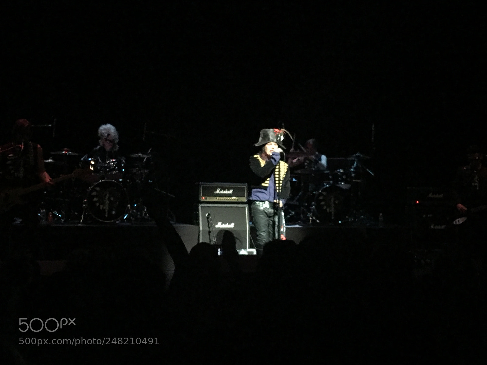 Apple iPhone 6s Plus sample photo. Adam ant concert photography
