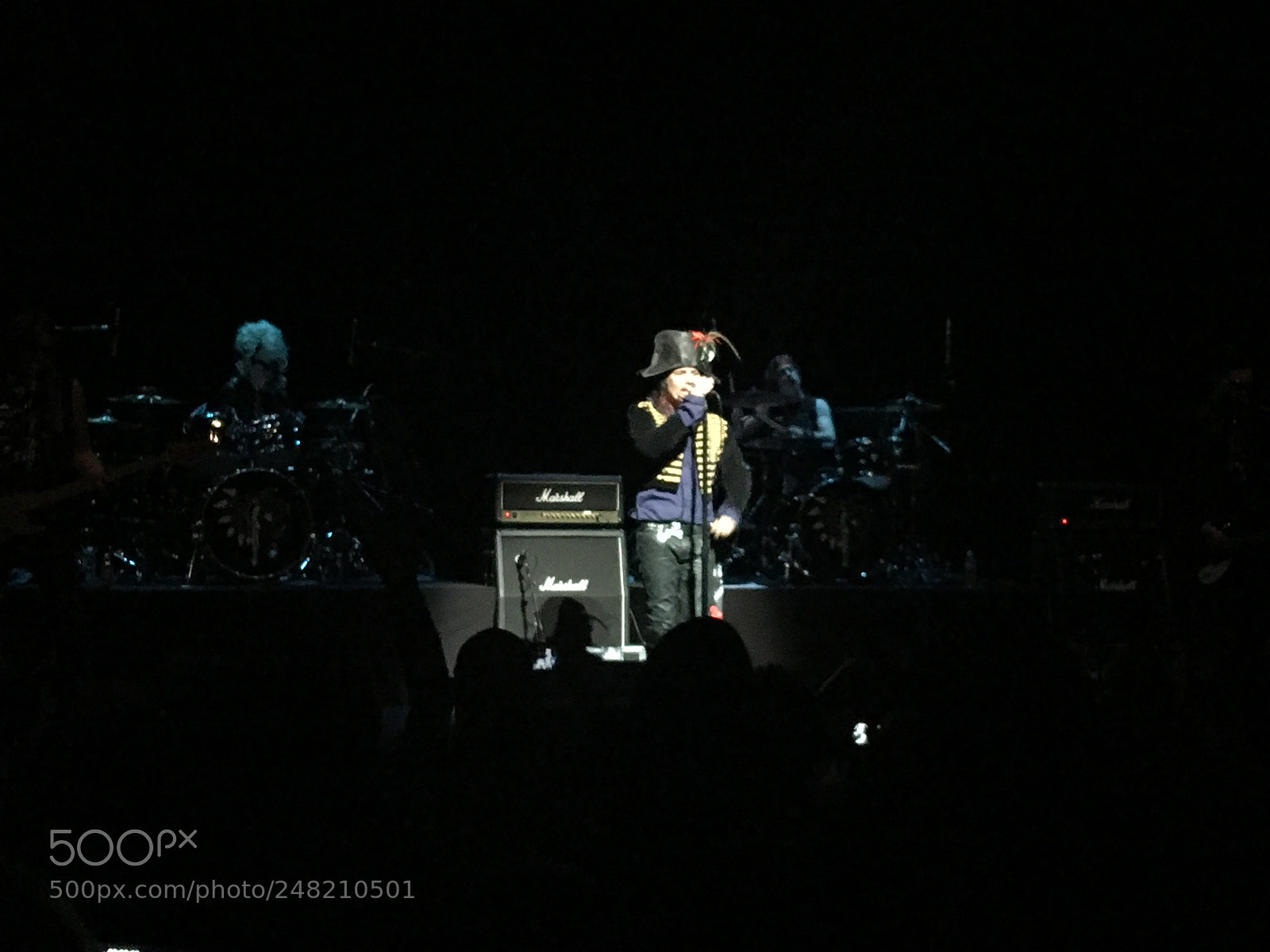 Apple iPhone 6s Plus sample photo. Adam ant concert photography