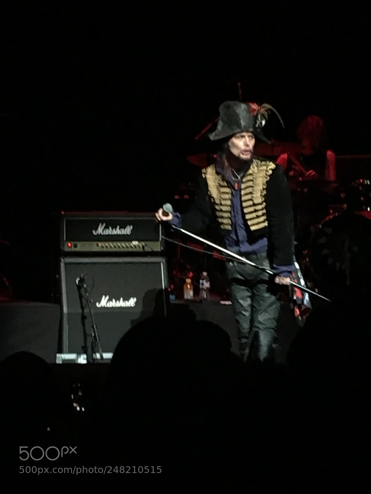 Apple iPhone 6s Plus sample photo. Adam ant concert photography