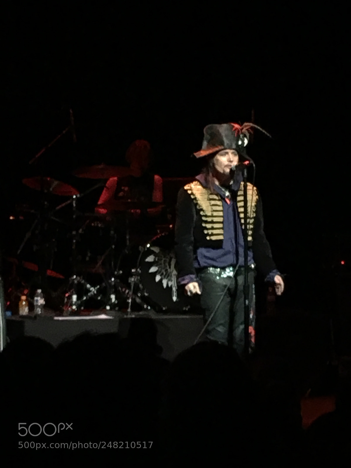 Apple iPhone 6s Plus sample photo. Adam ant concert photography
