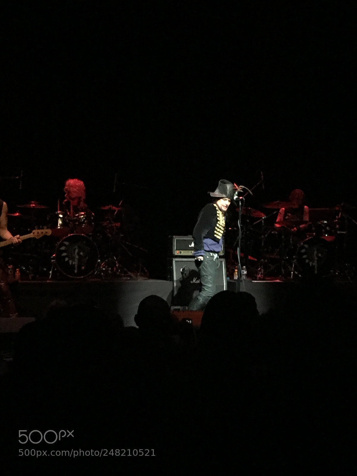 Apple iPhone 6s Plus sample photo. Adam ant concert photography