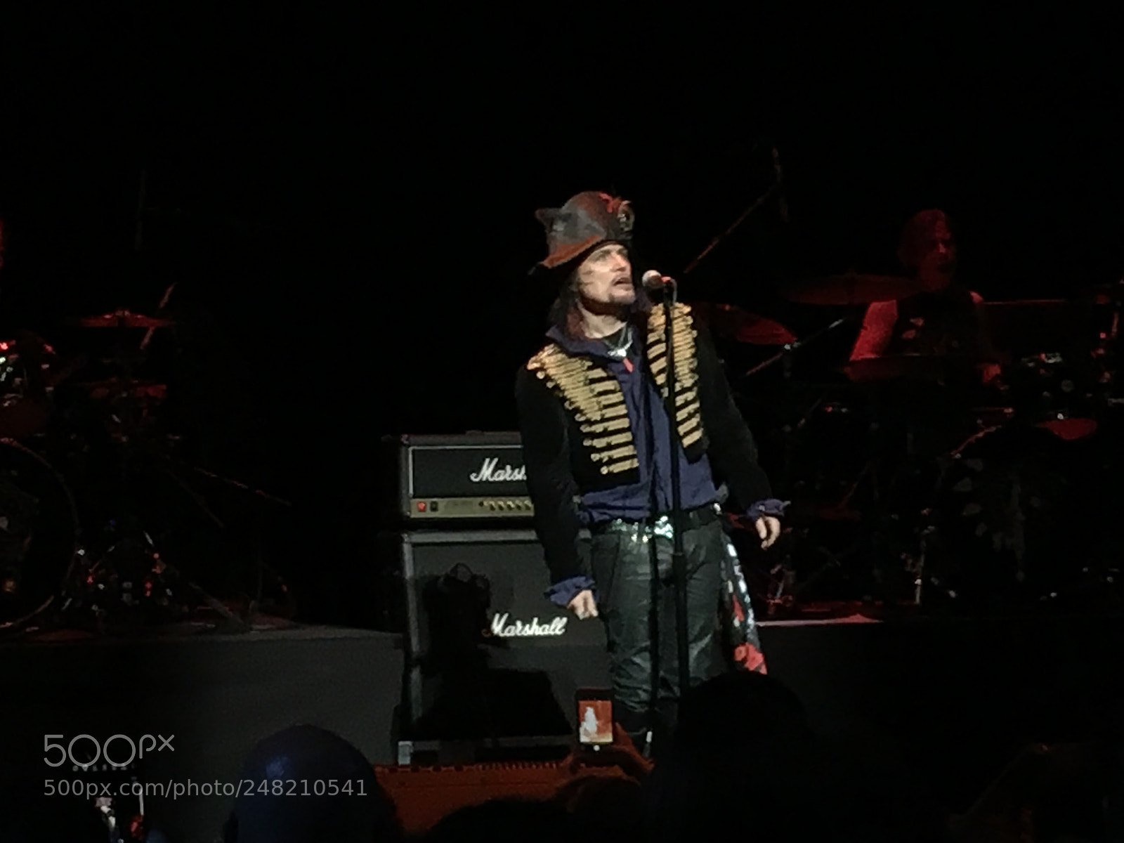 Apple iPhone 6s Plus sample photo. Adam ant concert photography