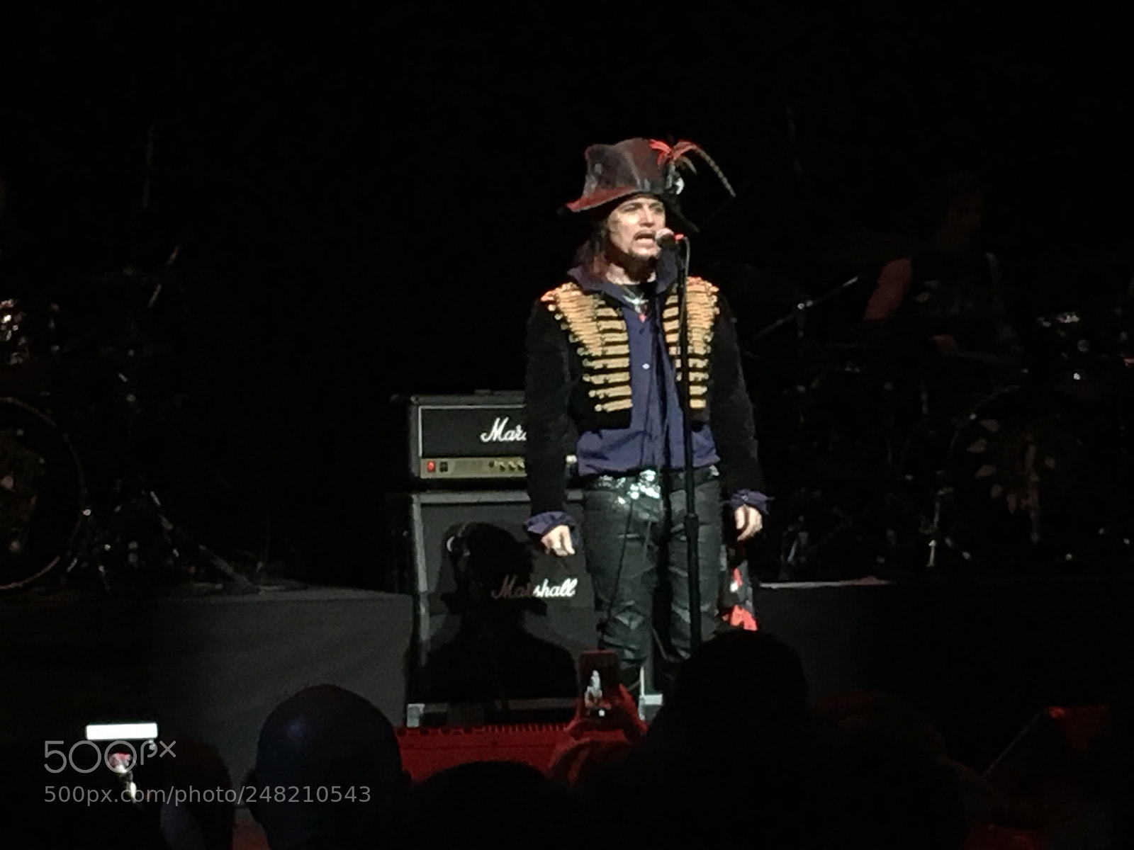 Apple iPhone 6s Plus sample photo. Adam ant concert photography