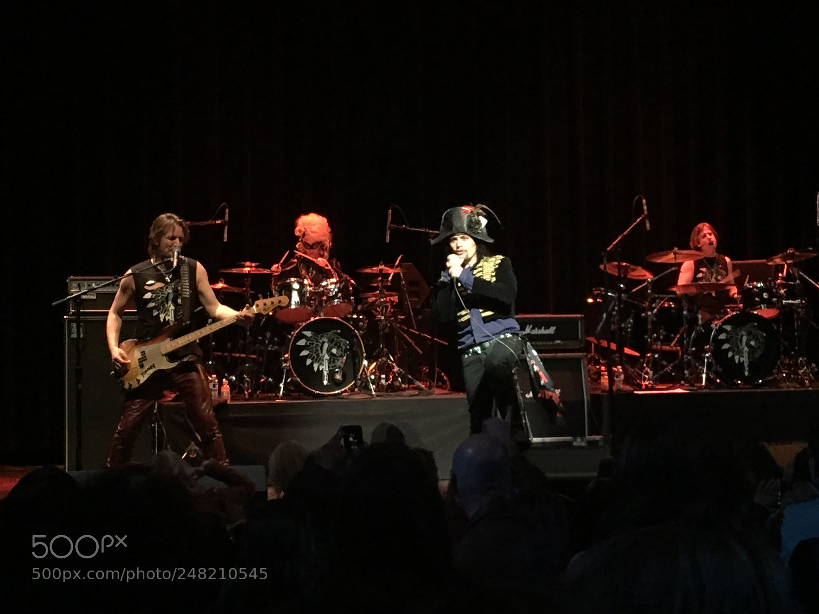 Apple iPhone 6s Plus sample photo. Adam ant concert photography