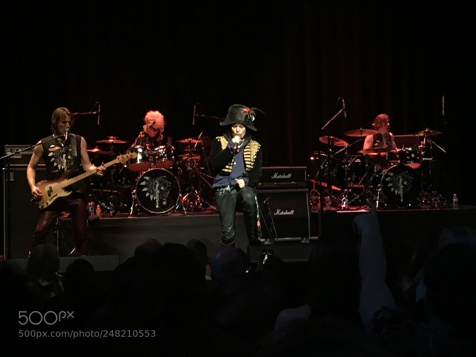 Apple iPhone 6s Plus sample photo. Adam ant concert photography